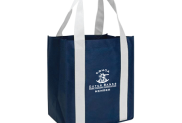 Navy Grocery Tote